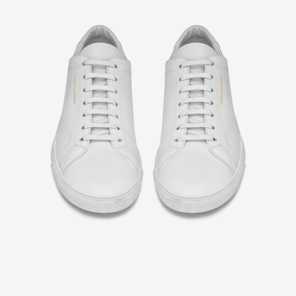 Saint Laurent ANDY SNEAKERS IN LEATHER